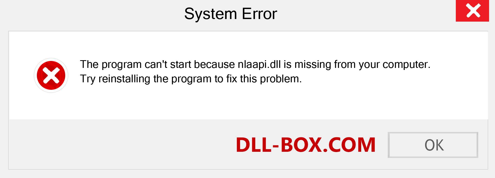  nlaapi.dll file is missing?. Download for Windows 7, 8, 10 - Fix  nlaapi dll Missing Error on Windows, photos, images